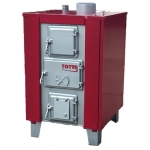 Totya DT-42 A vegyestüzelésű kazán nagy ajtós