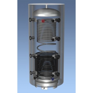 Hajdu PT750CF ErP puffertartály, HMV ellátásra is alkalmas, 2 hőcserélős - 750 literes